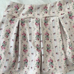 Loveshackfancy floral workout skort